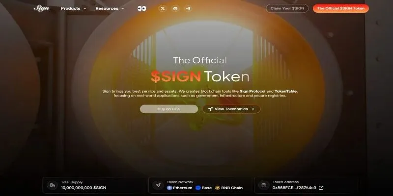 Sản phẩm siêu độc đáo Sign Protocol
